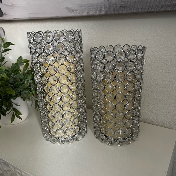 Battery Operated Crystal Candle Holders - Picture 7 of 7